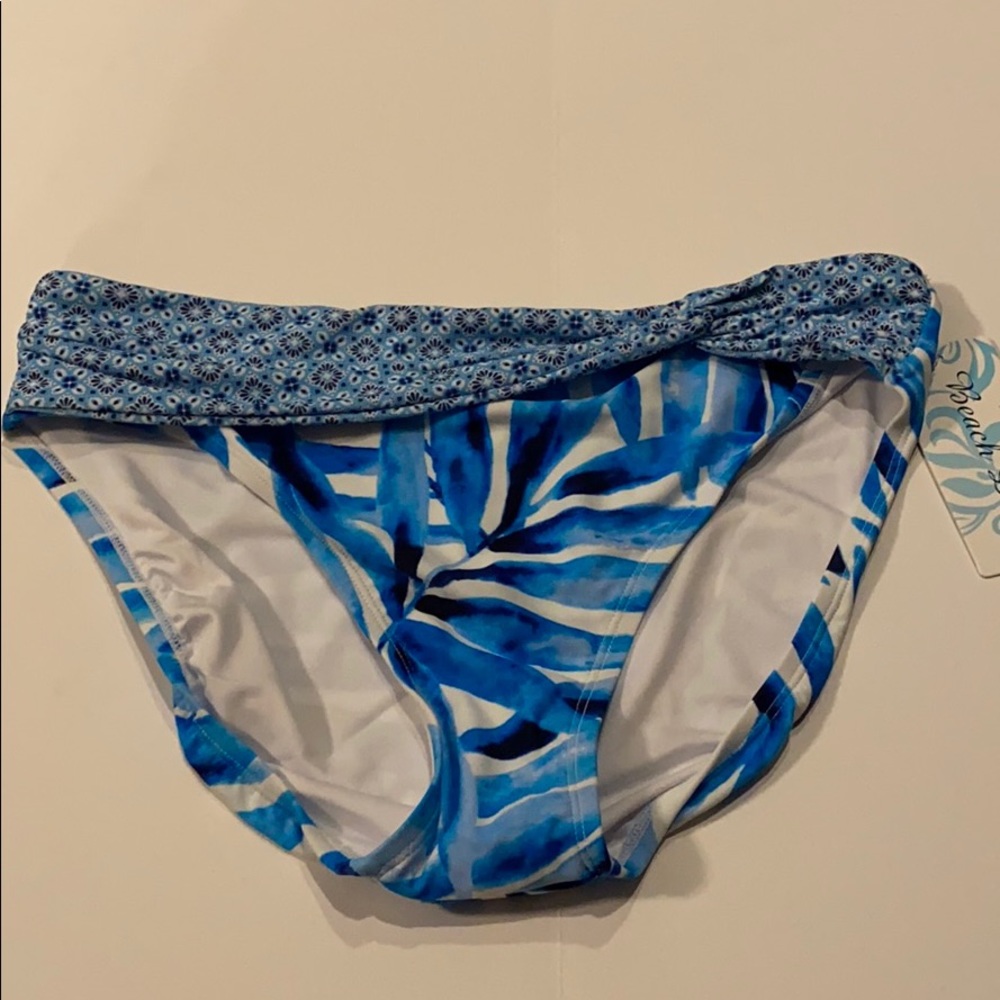 Beach Diva Size 16 Patterned Bikini Bottoms Swimsuit New